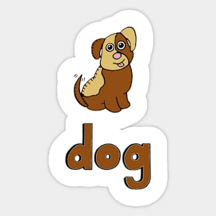 This is a DOG Sticker